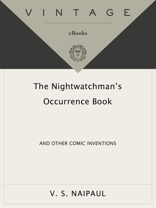 The Nightwatchman's Occurrence Book