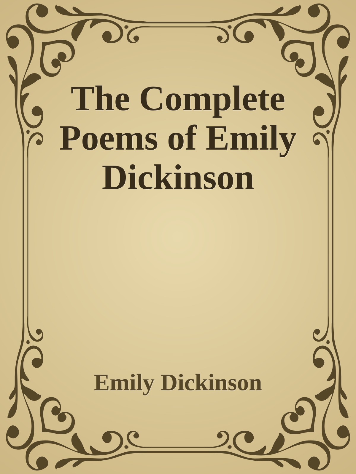 The Complete Poems of Emily Dickinson