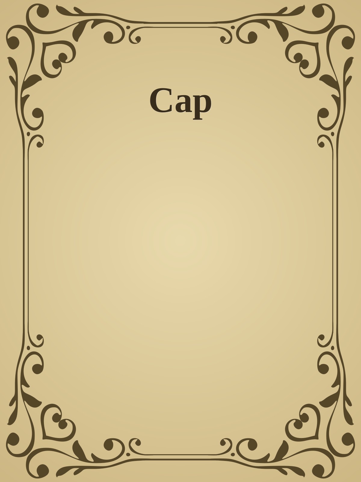 Cap