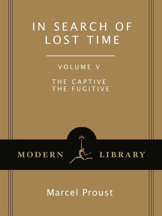 In Search of Lost Time, Volume V