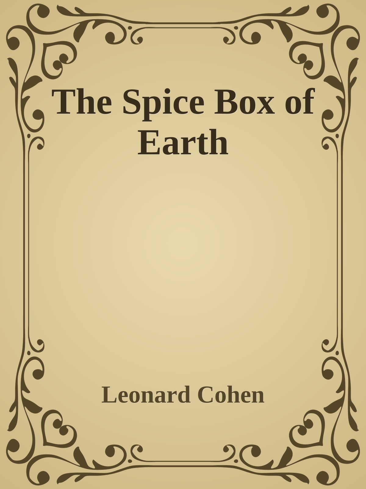 The Spice Box of Earth